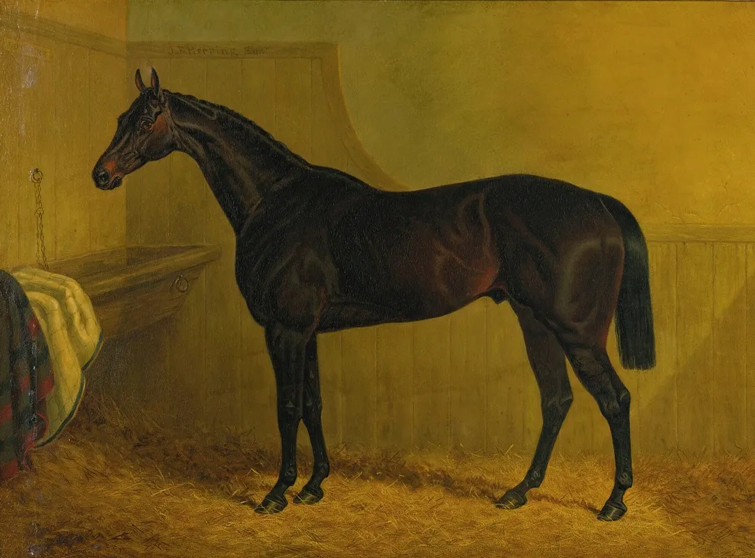 Lottery by John Frederick Herring Snr. - Canvas Print