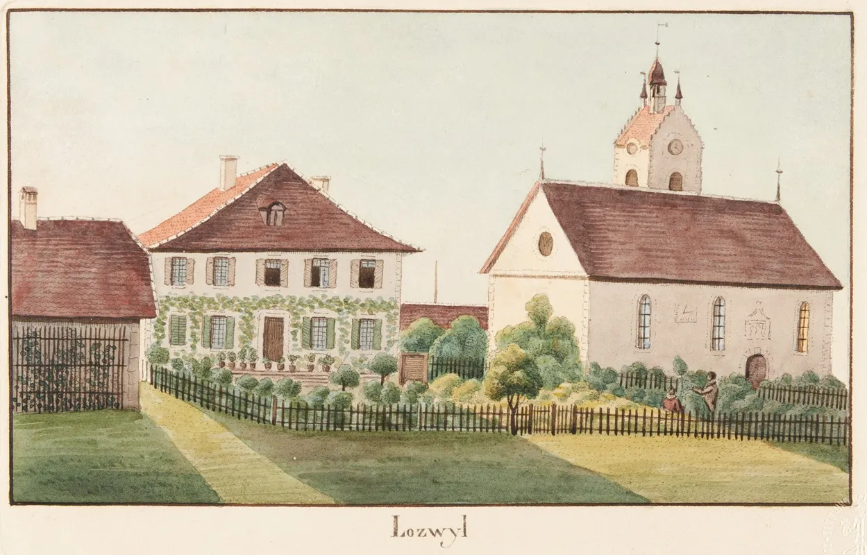 Lotzwil by Jakob Samuel Weibel - Canvas Print
