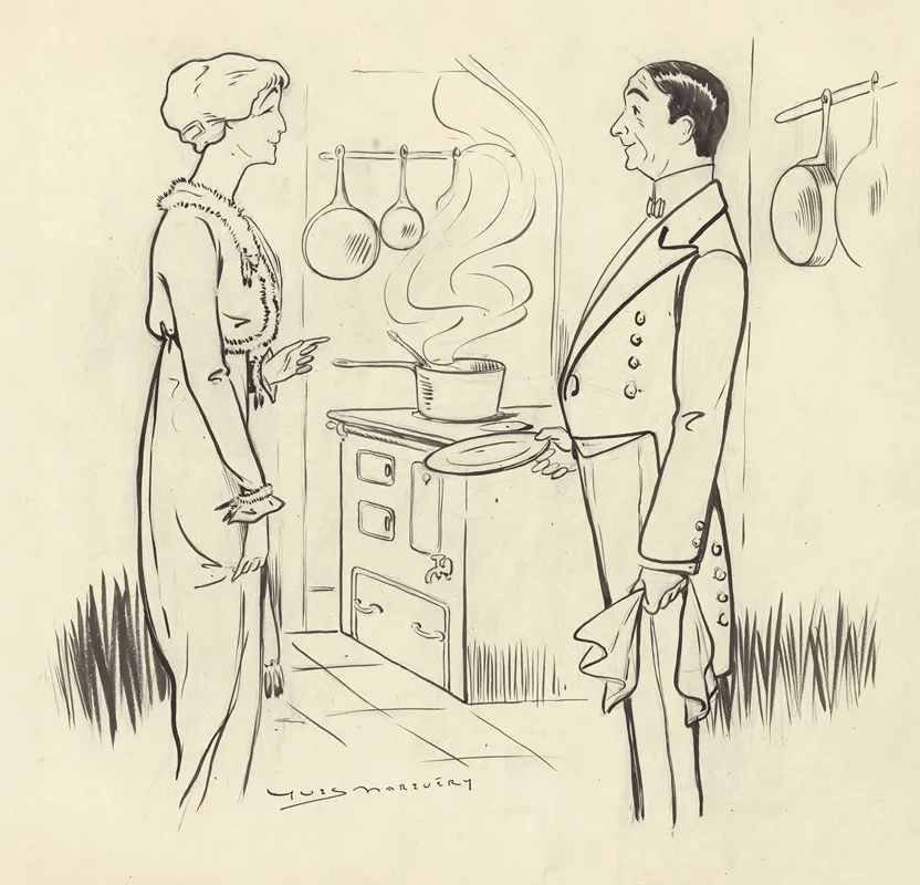 Louise Bignon Et Louis Gauthier Dans Le Valet De Coeur De Louis Gilbert