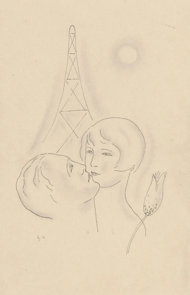 Lovers Memory Of Paris