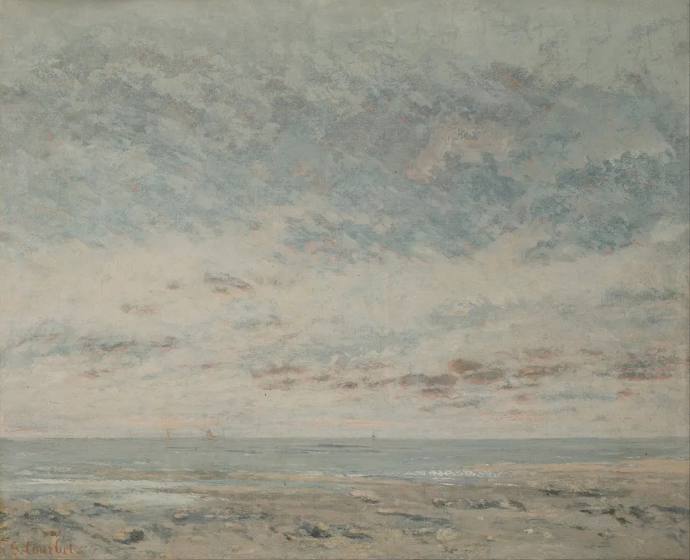 Low Tide At Trouville