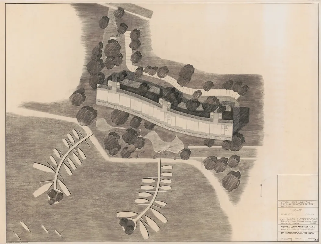 Lucaya Resort Apartment Complex Bradenton Florida Typical Upper Level Plan