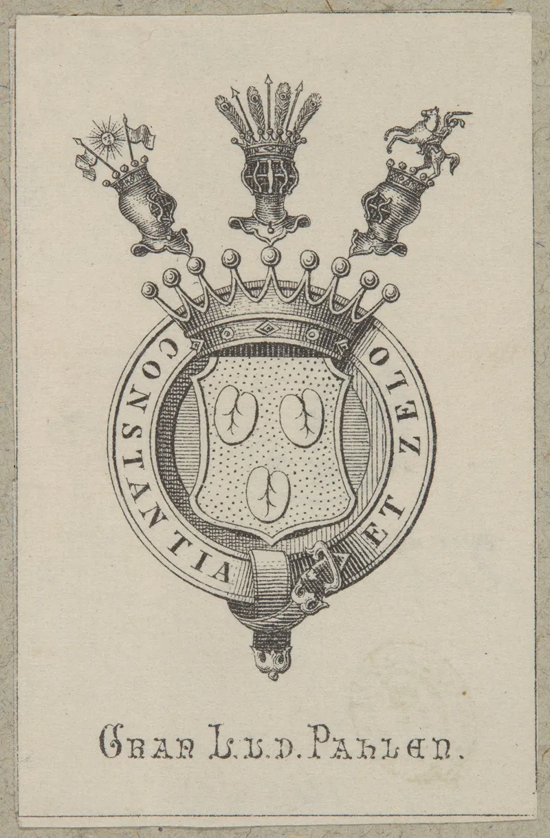 Ludwig Von Der Pahlen Ekslibris