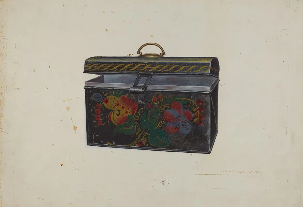 Lunch Box 2 by Edward L. Loper - Canvas Print