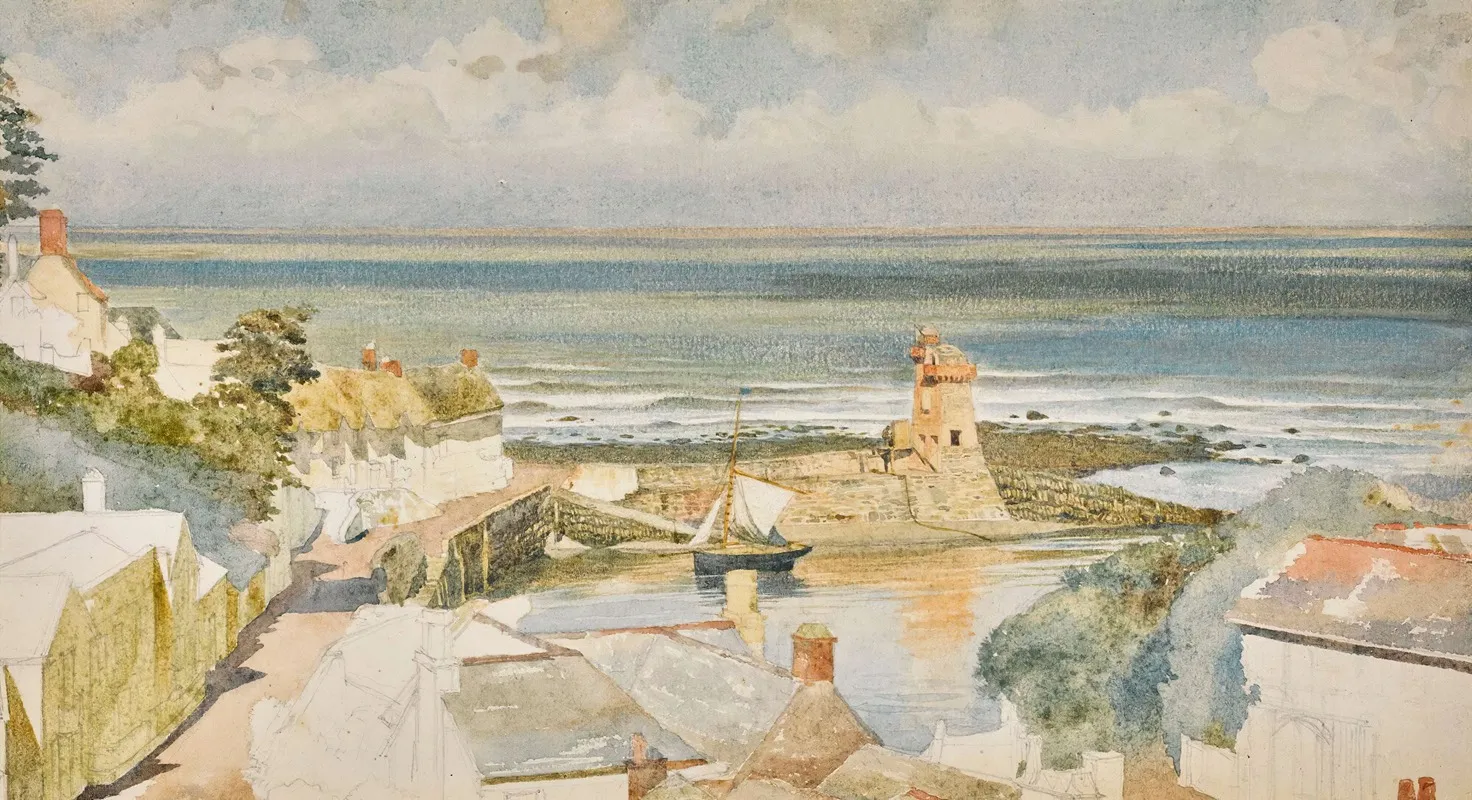 Lynmouth Harbour Devon