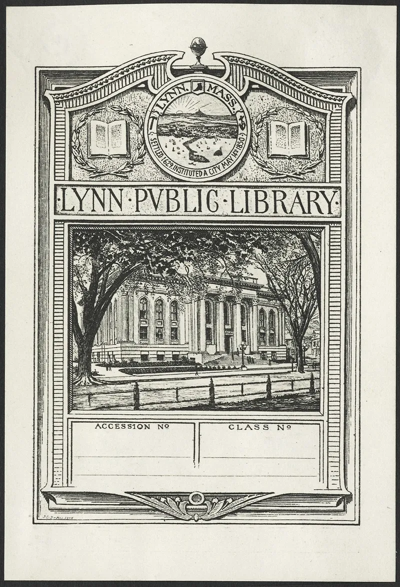 Lynn Free Public Library Lynn Mass