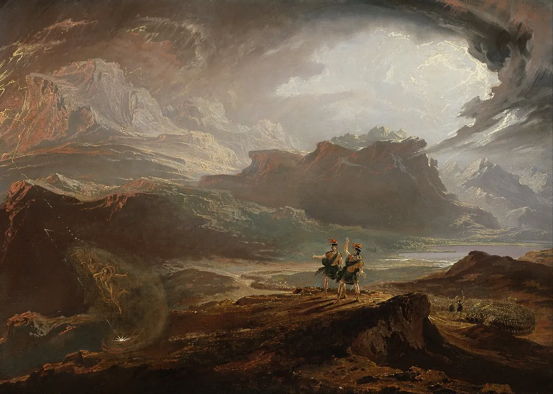 Macbeth by John Martin - Canvas Print