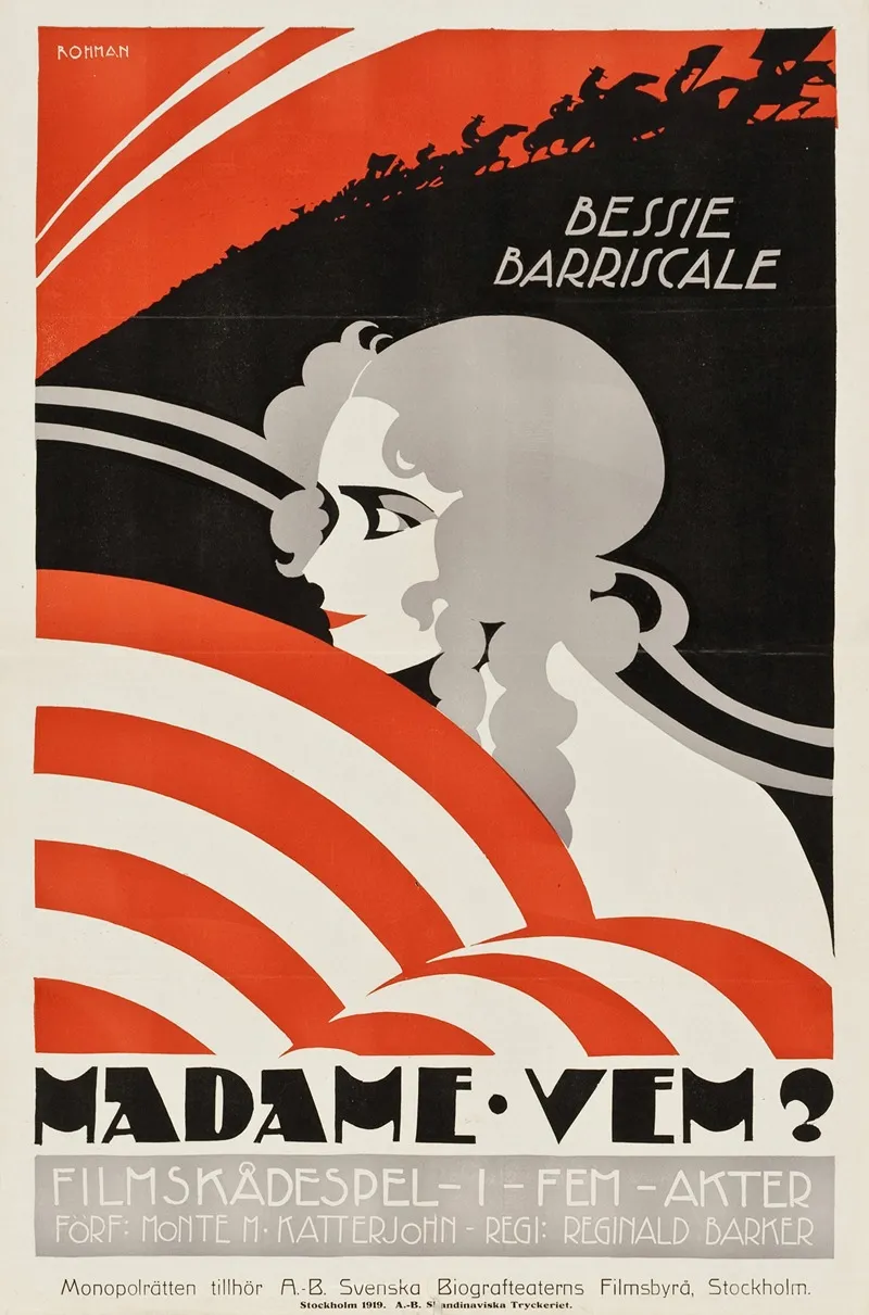 Madam Who by Eric Rohman - Canvas Print