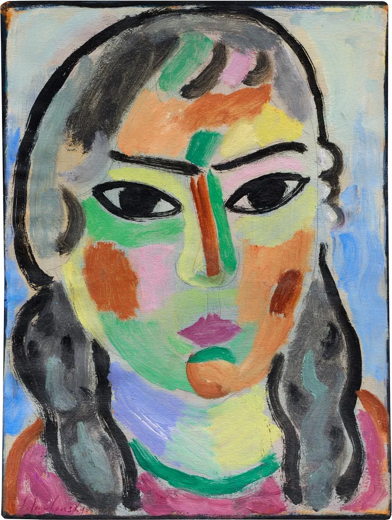 Madchen 7 by Alexej von Jawlensky - Canvas Print