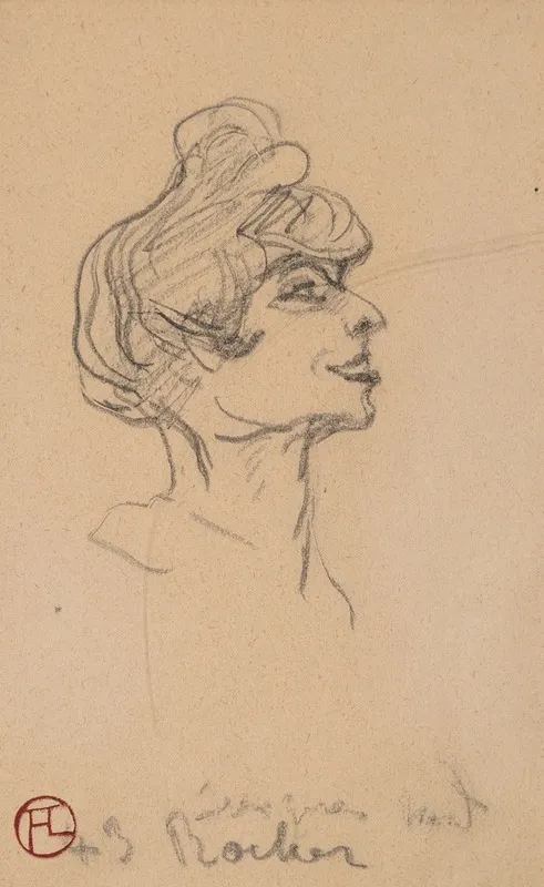 Mademoiselle Marthe Mellot Dans La Gitane