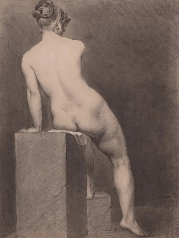 Mademoiselle Rose Nue Vue De Dos
