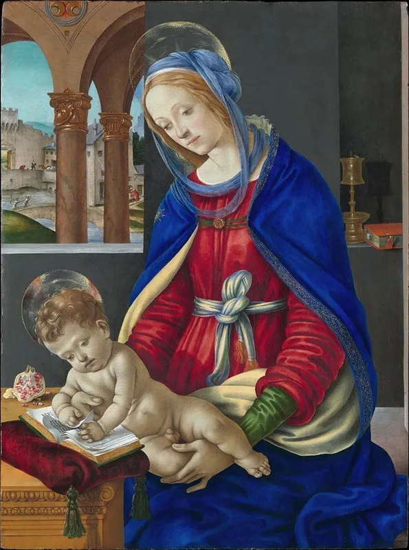 Madonna And Child 10