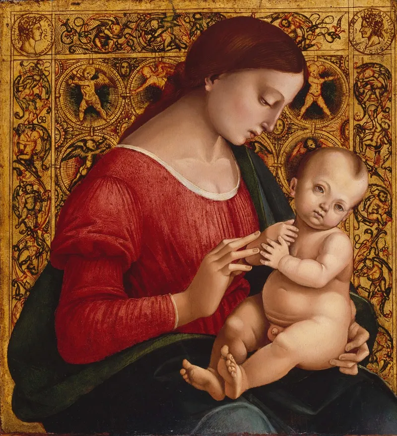 Madonna And Child 118