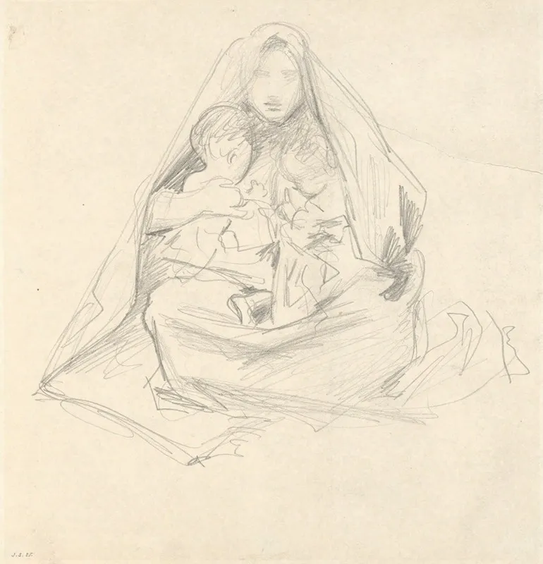 Madonna And Child 131