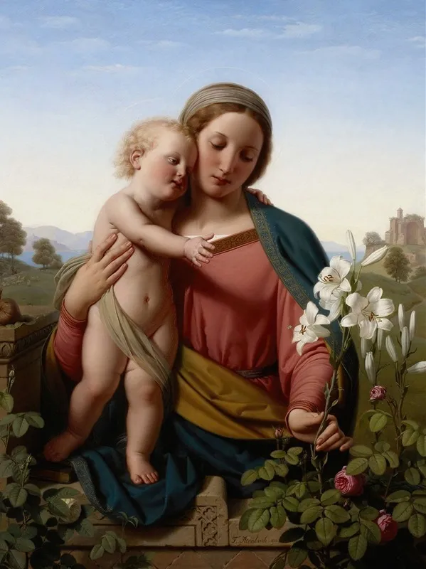 Madonna And Child 13