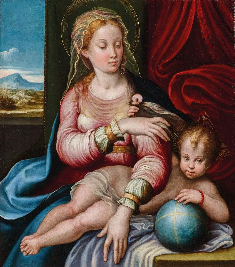 Madonna And Child 153