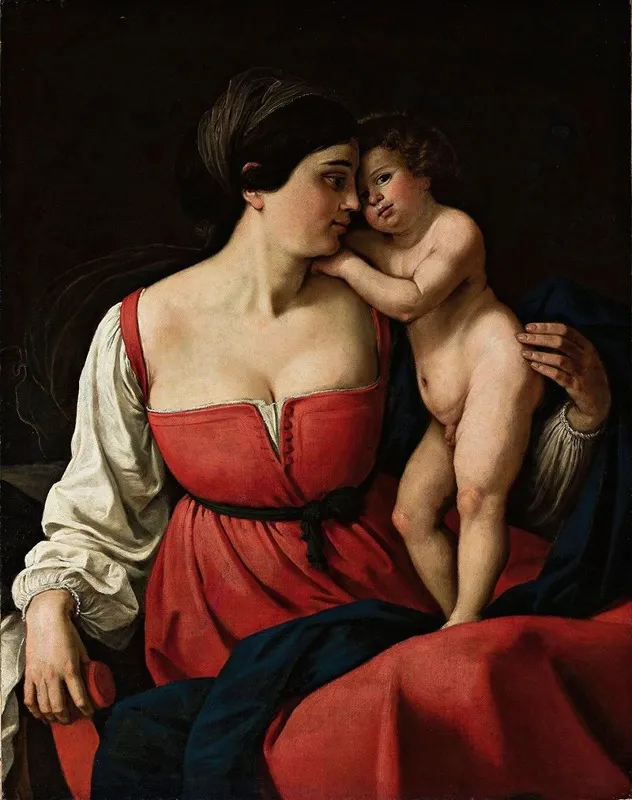 Madonna And Child 34