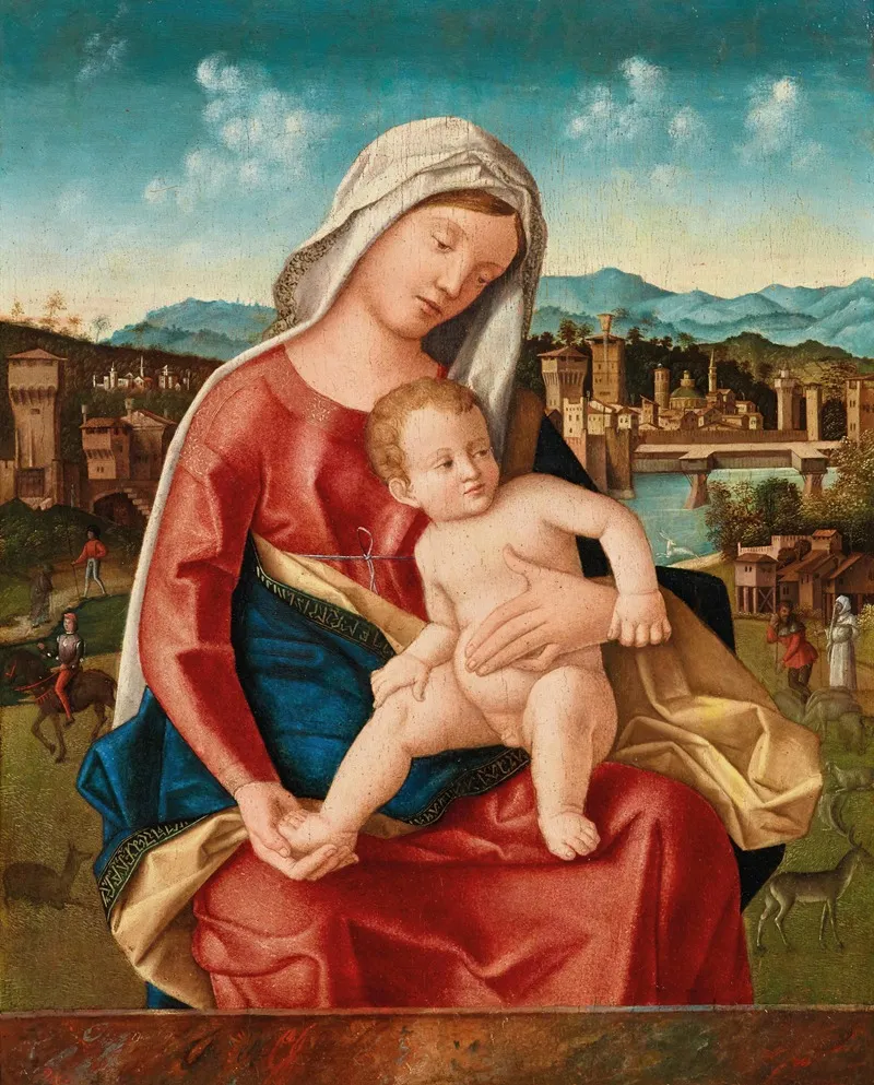 Madonna And Child 58