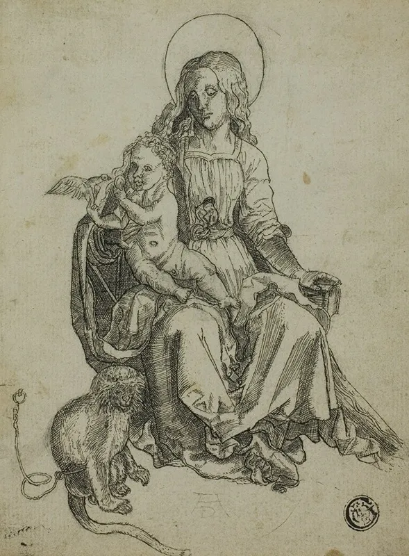 Madonna With The Monkey
