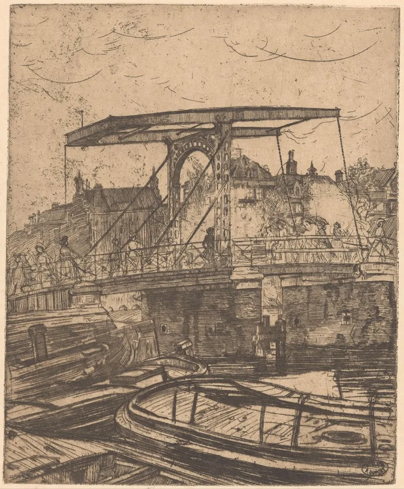 Magere Brug In Amsterdam