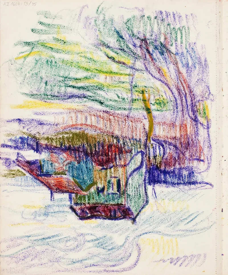 Maisema by Magnus Enckell - Canvas Print