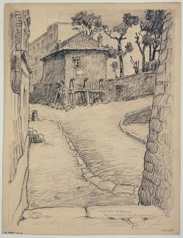 Maison De Berlioz Rue Saint Vincent Et Rue Du Mont Cenis