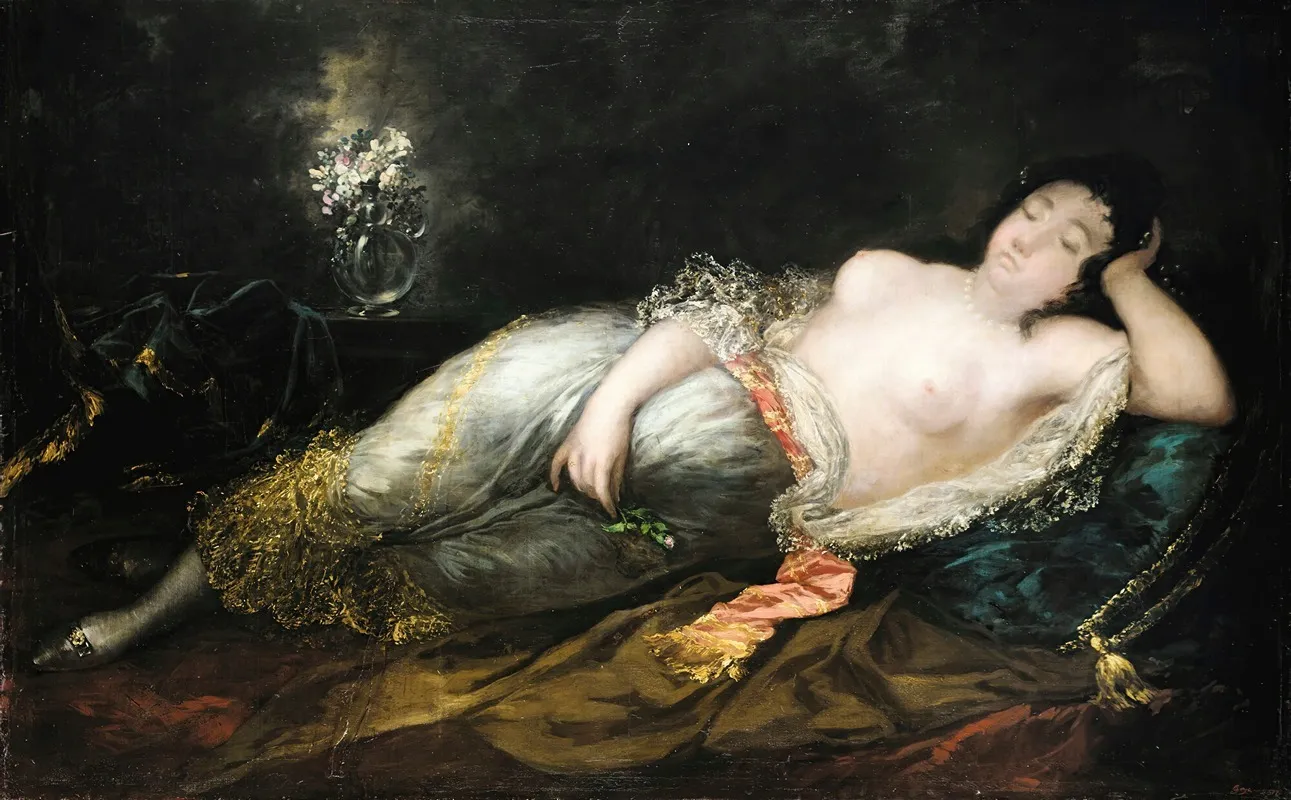 Maja Dormida Sleeping Nude