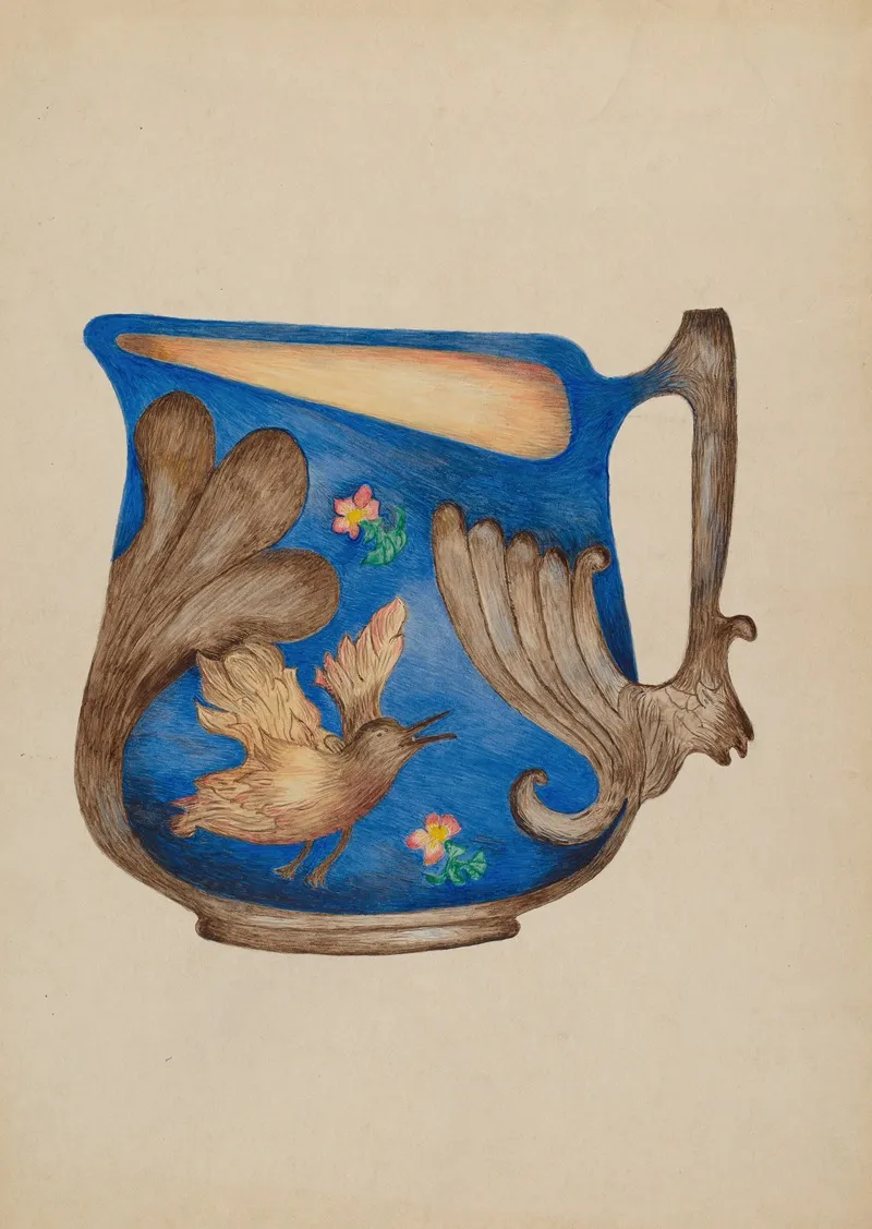 Majolica Pitcher
