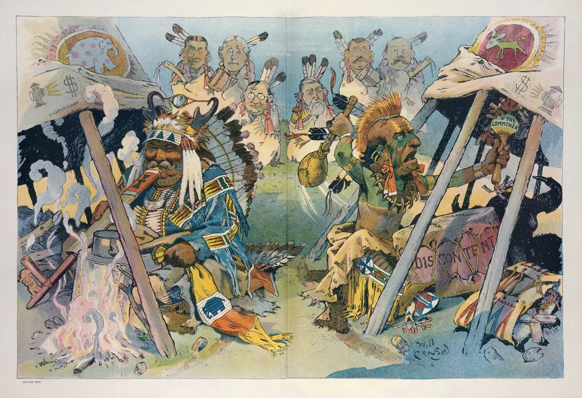 Making Medicine by Will Crawford - Canvas Print