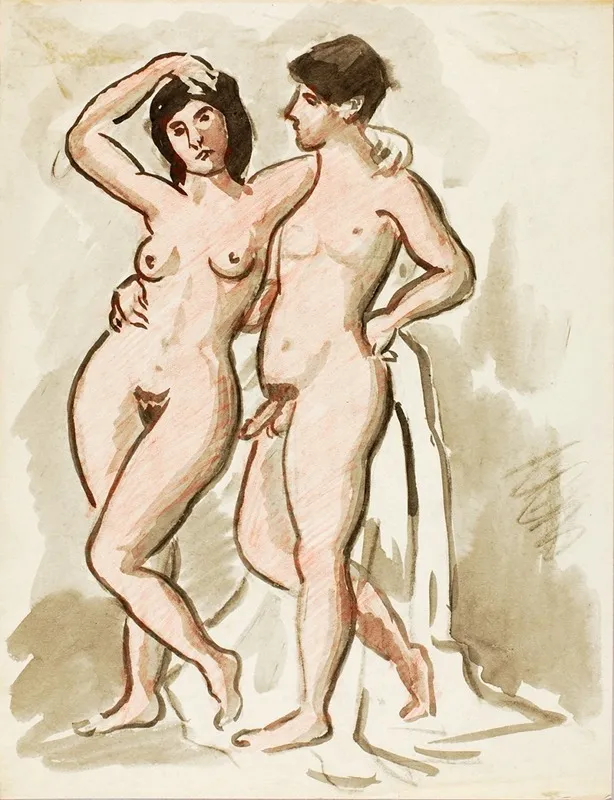 Male And Female Nude