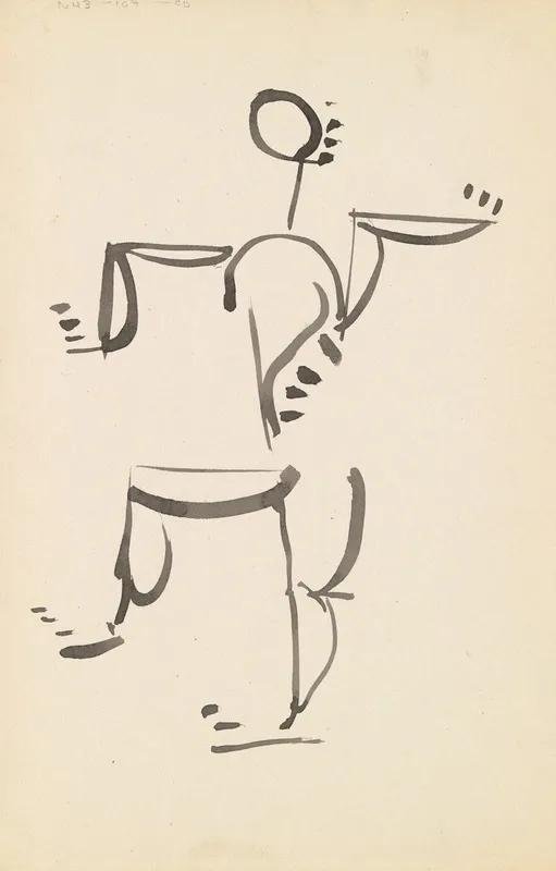Male Dancing Figure