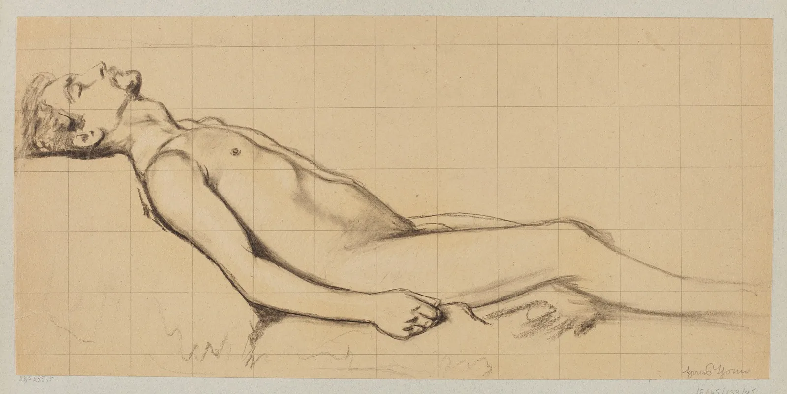 Male Nude Laying Down
