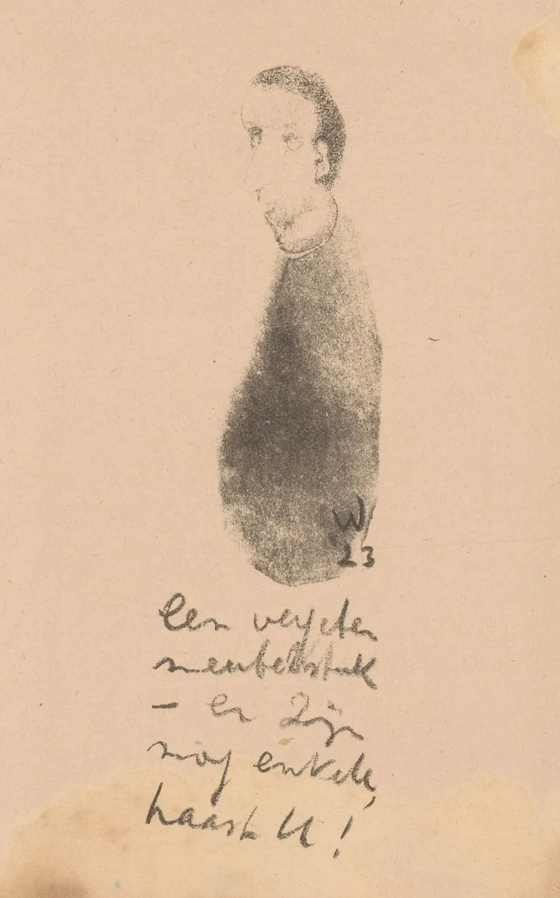 Man 2 by Erich Wichmann - Canvas Print