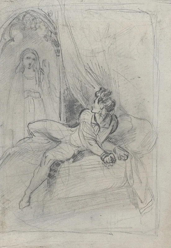 Man And Apparition