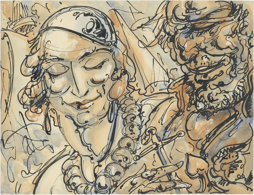 Man En Vrouw Portret