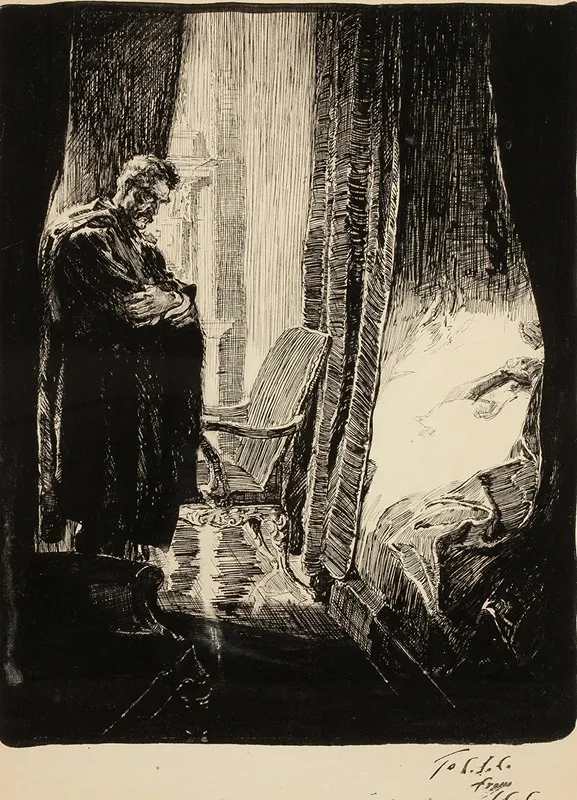 Man In Bedroom