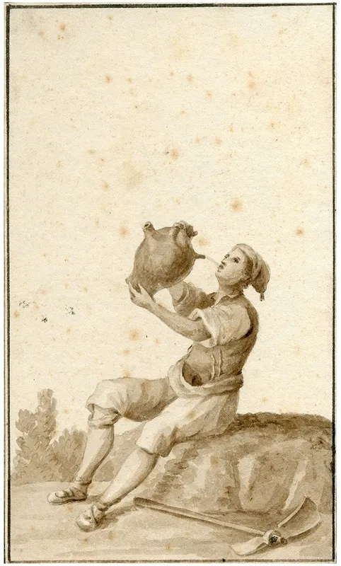 Man In Catalaanse Dracht by Otto Howen - Canvas Print