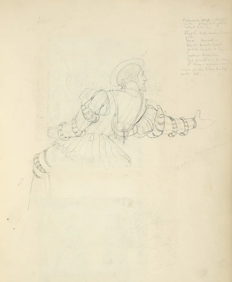 Man Seated Back View