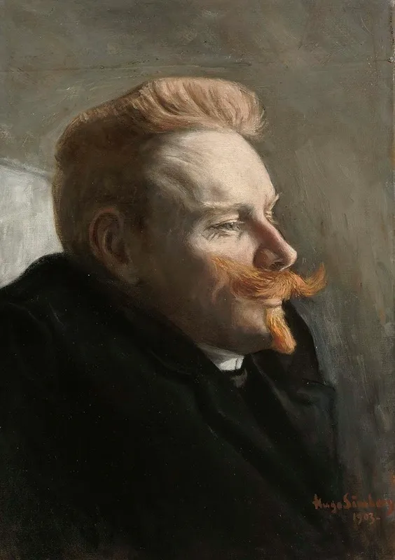 Man With A Red Moustache