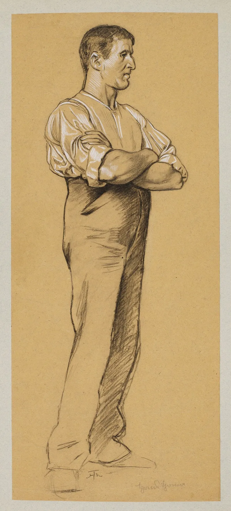 Man With Folded Arms