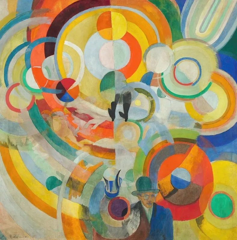 Manege De Cochons by Robert Delaunay - Canvas Print