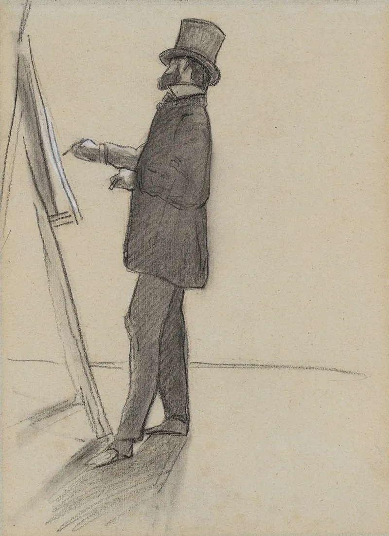 Manet And His Easel