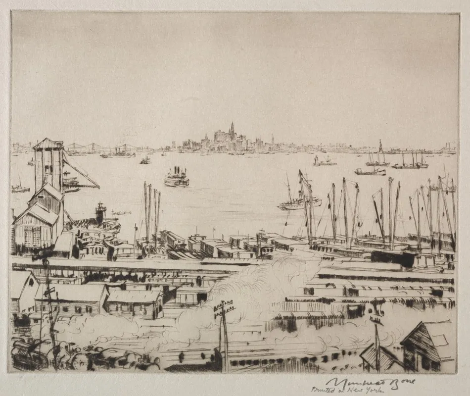 Manhattan From Staten Island