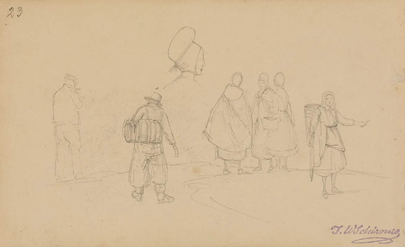 Manner Und Frauen Scheveningen Fol 23