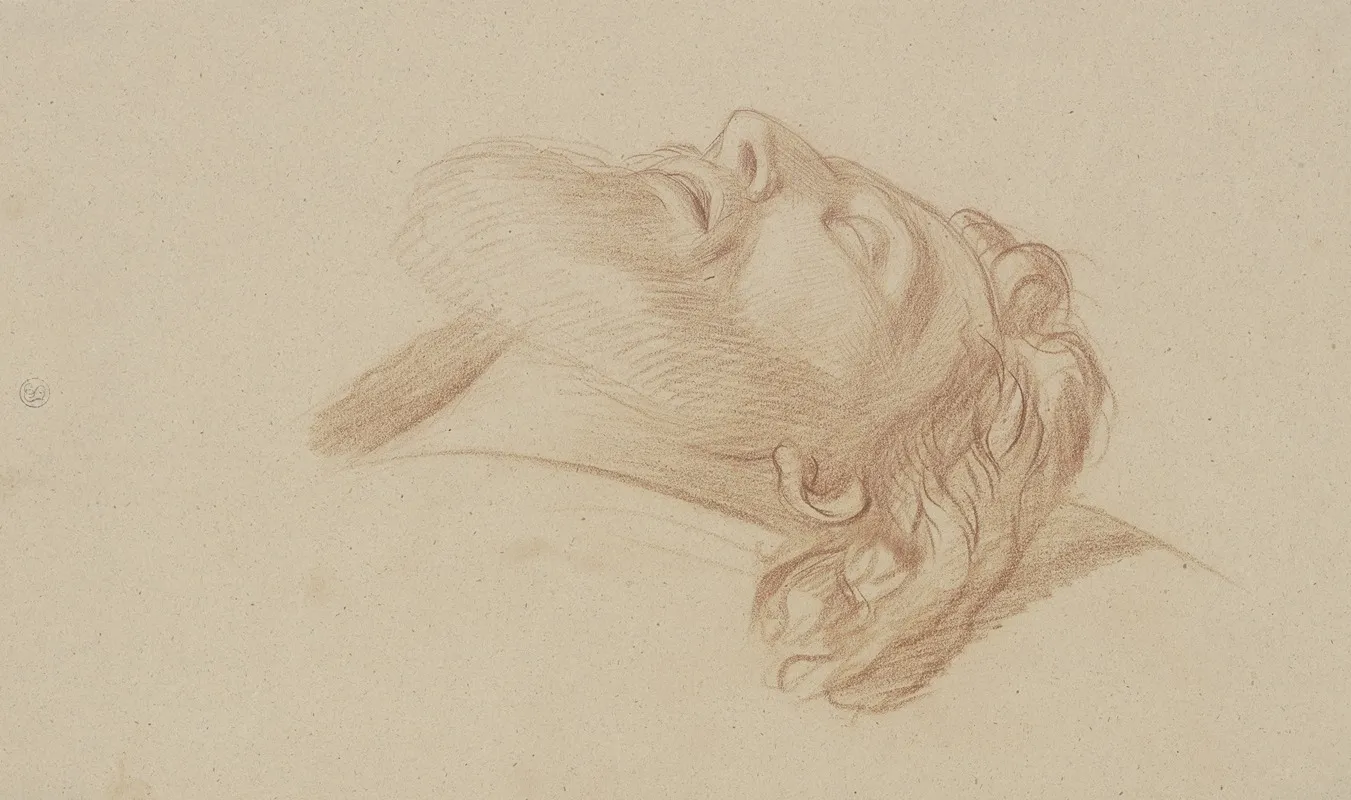 Mannlicher Studienkopf Liegend