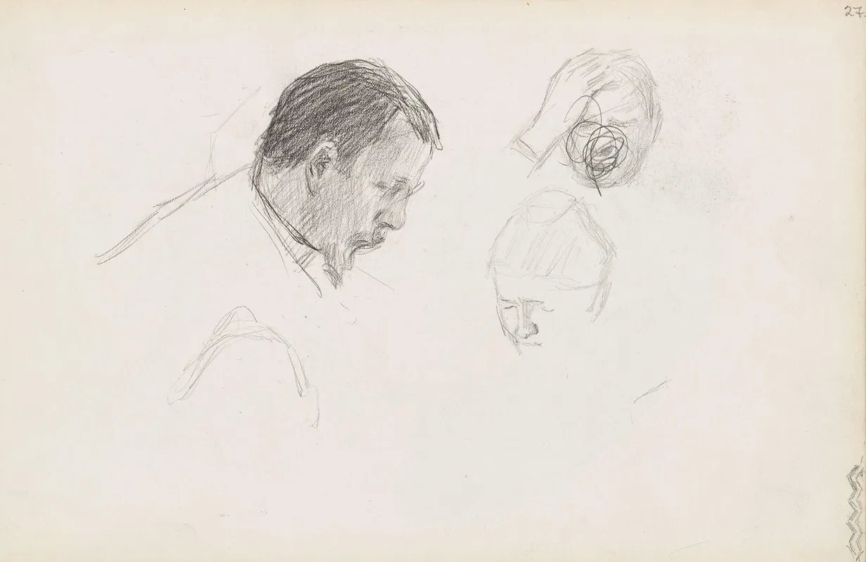 Mannshode I Profil To Hoder