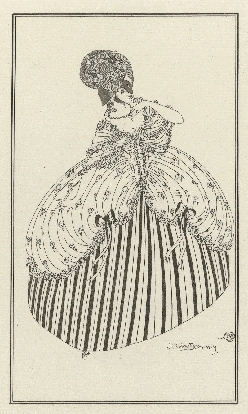 Manon 2 by H. Robert Dammy - Canvas Print