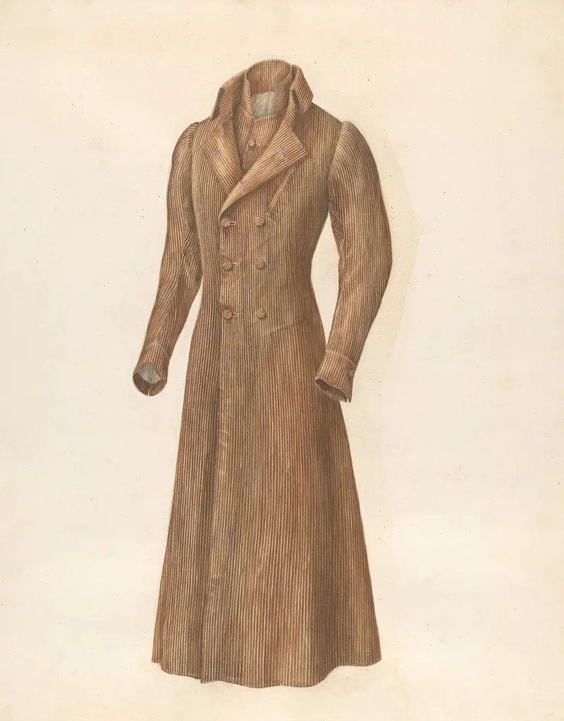 Mans Dressing Gown by Henry De Wolfe - Canvas Print