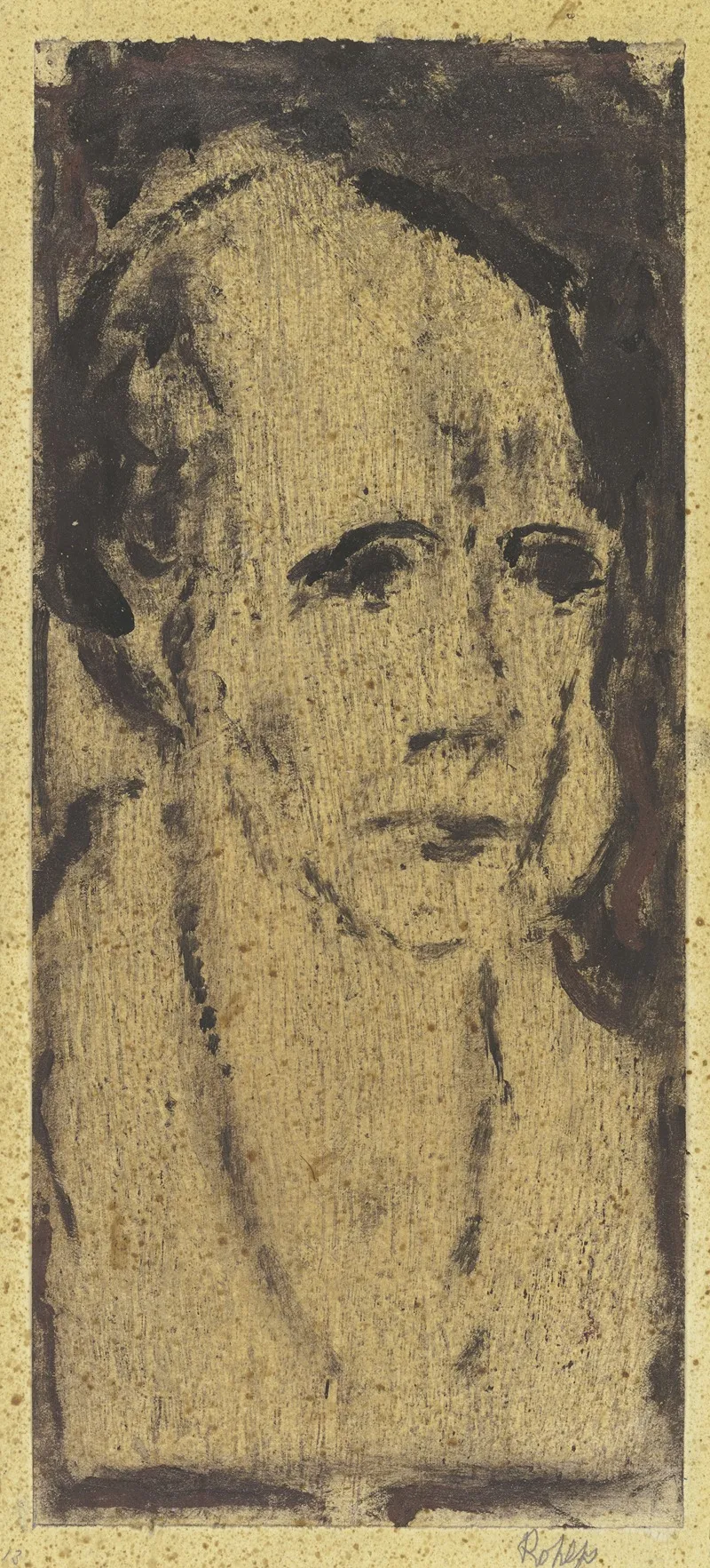 Mans Head 8