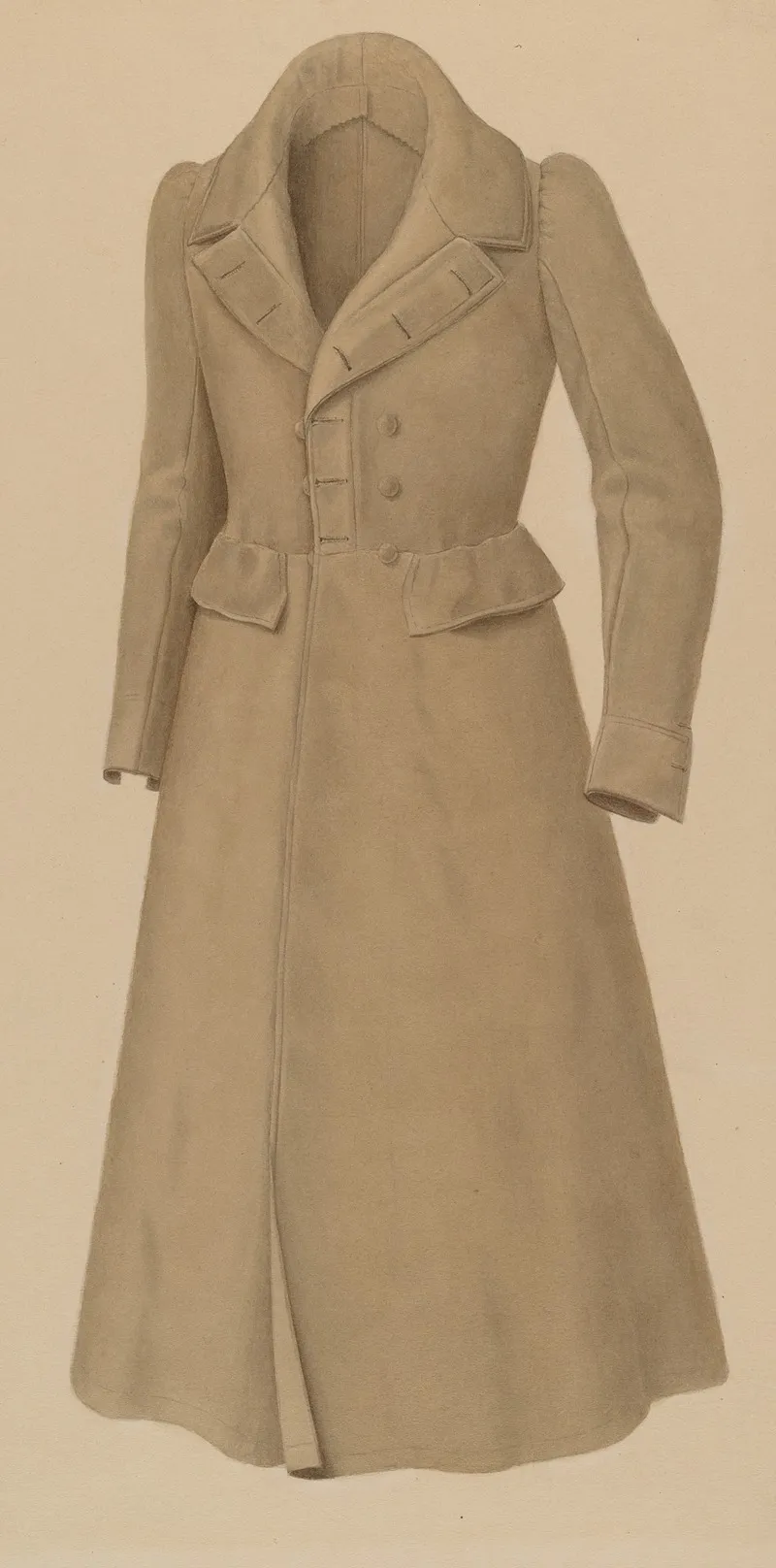 Mans Topcoat